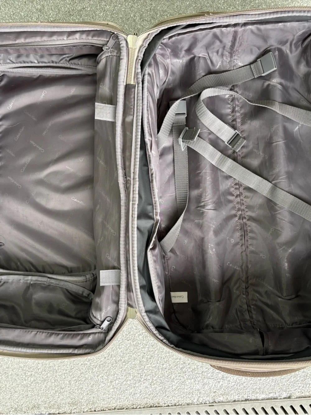 Calvin Klein Brown Roller Backpack/carry on